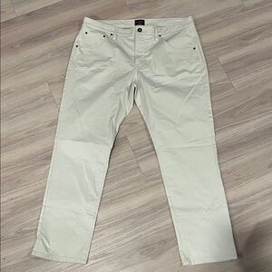 UNTUCKit Beige Straight Fit Pants